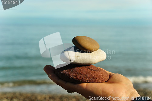 Image of Holding Stones