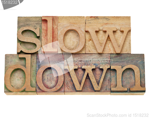 Image of slow down -lifestyle concept