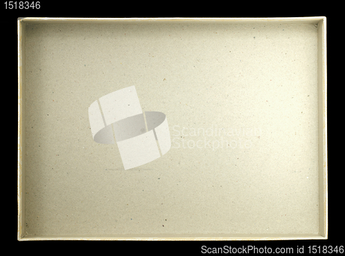 Image of Cardboard box inside