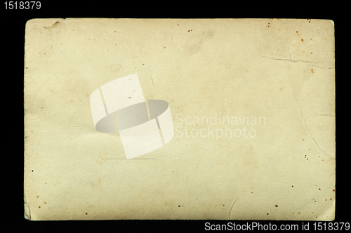 Image of Old paper sheet