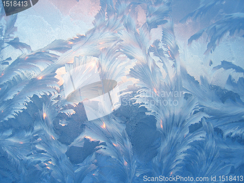 Image of ice pattern