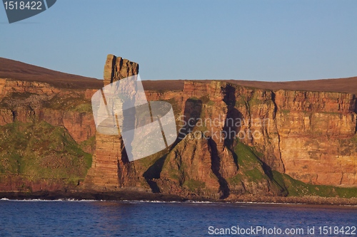 Image of Old Man rock on Orkney Islands