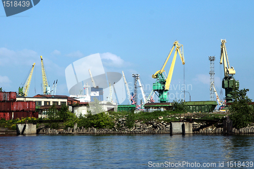 Image of In the seaport of Saint-Petersburg
