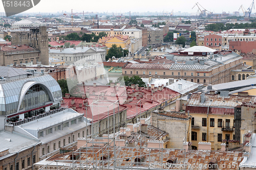 Image of Saint-Petersburg. Looking from the st.Isaak cathedral