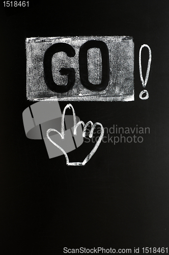 Image of Go button