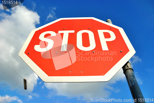 Image of stop sign