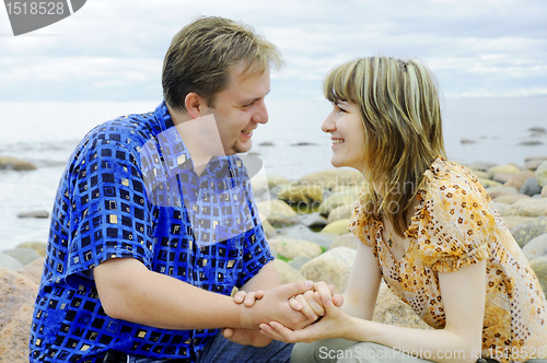 Image of Young couple love