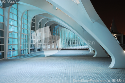 Image of Detail of the modern construction