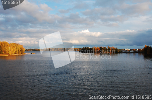 Image of Lake in autumn