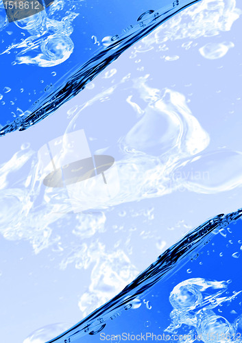 Image of Blue water