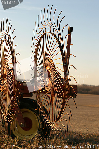 Image of Wheel Rakes - close-up