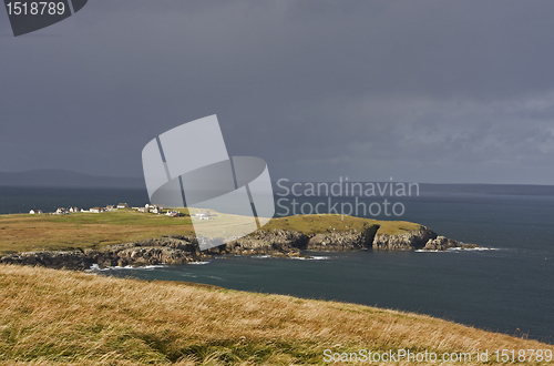 Image of coastal landscape on scottish isle