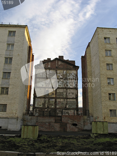 Image of The Wall of ruinous building