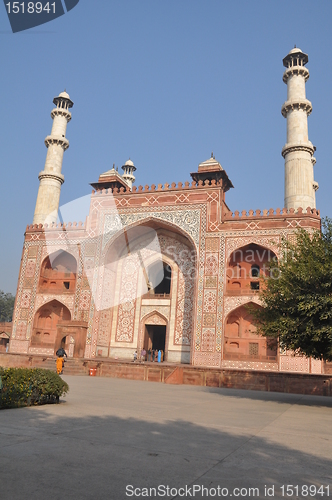 Image of Akbar's Tomb at Sikandra (Agra)