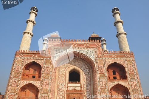 Image of Akbar's Tomb at Sikandra (Agra)