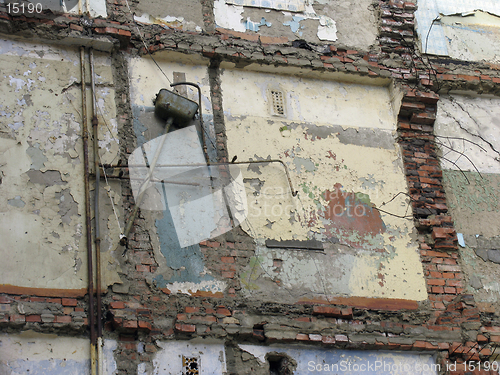 Image of The Wall of ruinous building