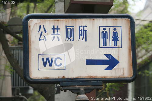Image of Chinese public WC