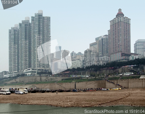 Image of urban scenery around Chongqing