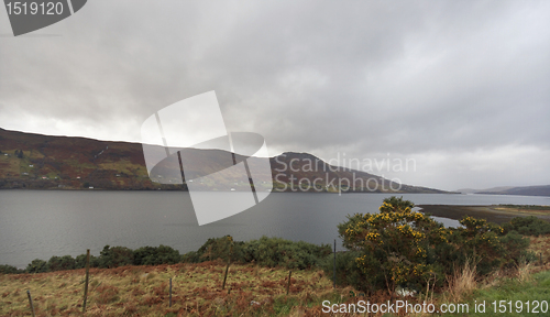 Image of cloudy panorama near Ullapool