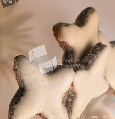 Image of food theme with cinnamon stars