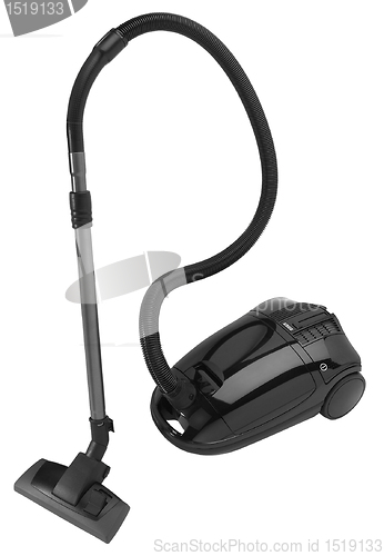Image of black vacuum cleaner