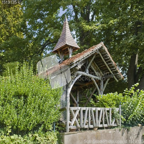 Image of wooden chapel