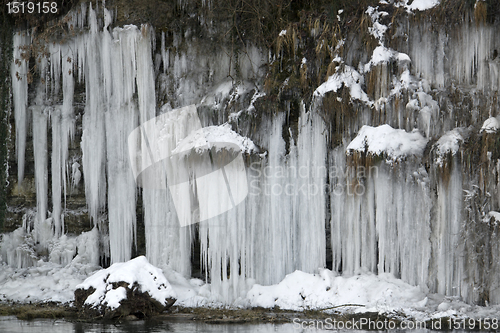 Image of lots of icicles