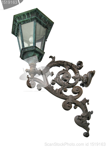 Image of old street lamp