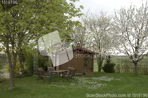 Image of peaceful summerhouse