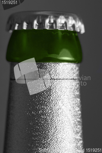 Image of bottleneck with crown cap