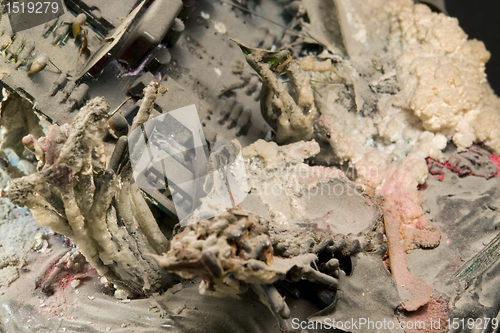 Image of abstract rotten background