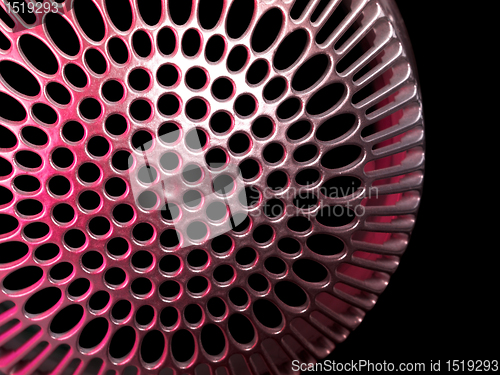 Image of metallic cover