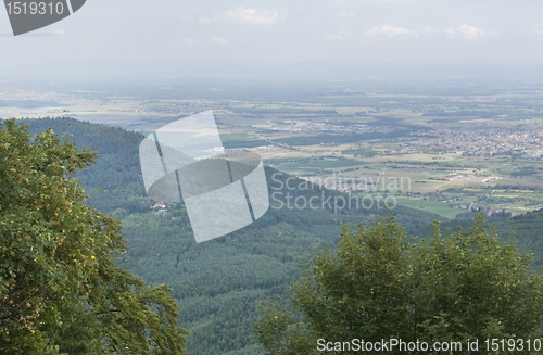 Image of aerial view near Haut-Koenigsbourg Castle