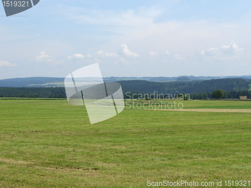 Image of panoramic grassland scenery in Th