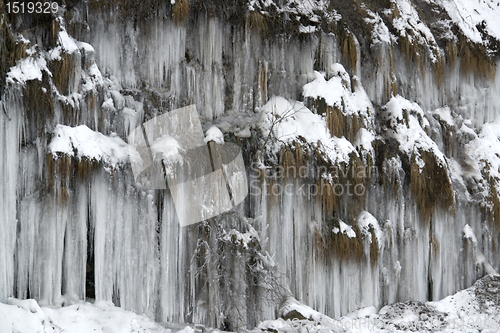 Image of lots of icicles