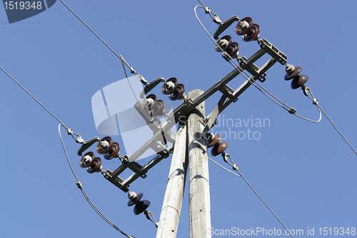 Image of old power supply line