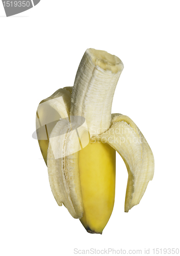Image of bitten off banana
