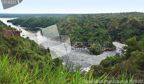 Image of Murchison Falls panoramic view