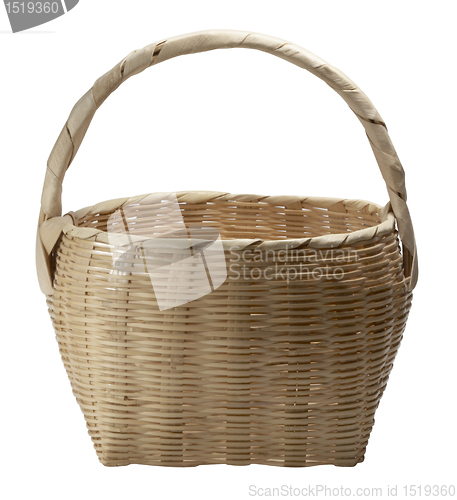 Image of light brown basket
