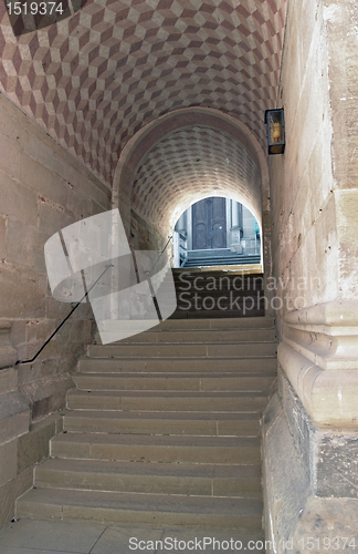 Image of stairway at the Comburg