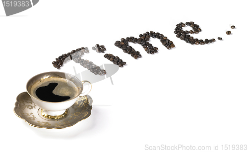 Image of symbolic coffee time
