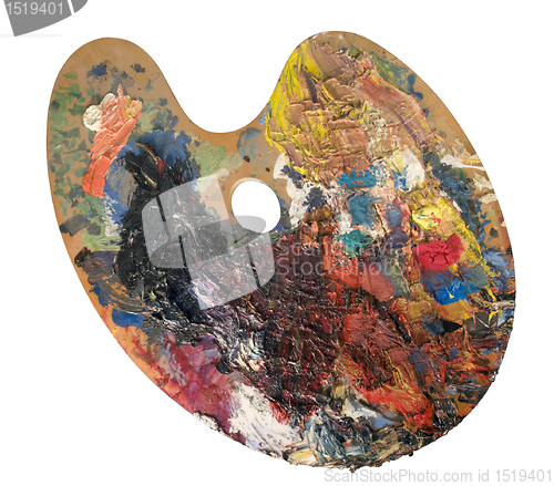 Image of painting palette