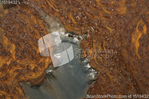 Image of abstract rust detail