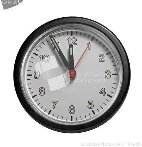 Image of frontal clock face