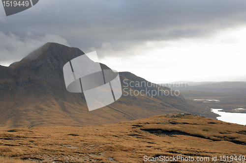 Image of fantastic landscape near Stac Pollaidh