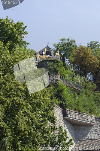 Image of Freiburg im Breisgau at summer time