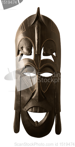 Image of big african mask