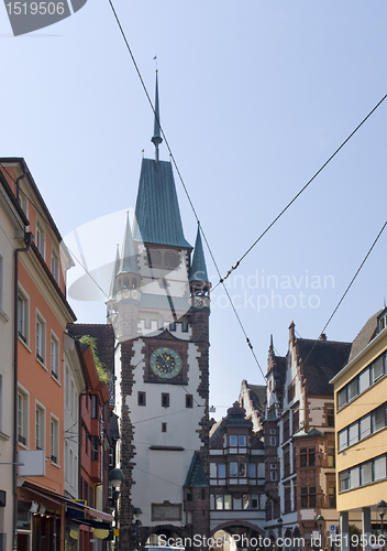 Image of Freiburg im Breisgau with Martinstor