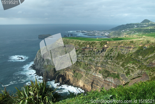 Image of rocky coastal scenery at the Azores