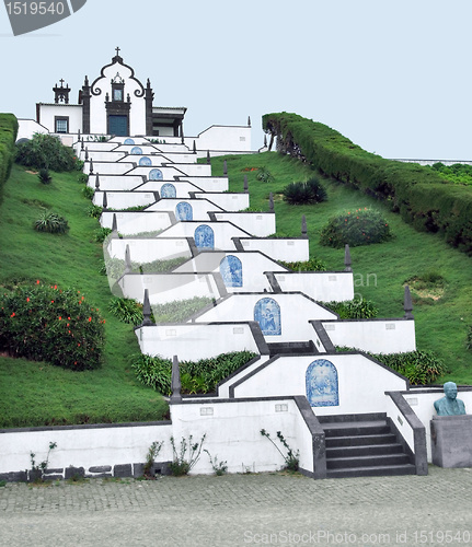 Image of church at Sao Miguel Island